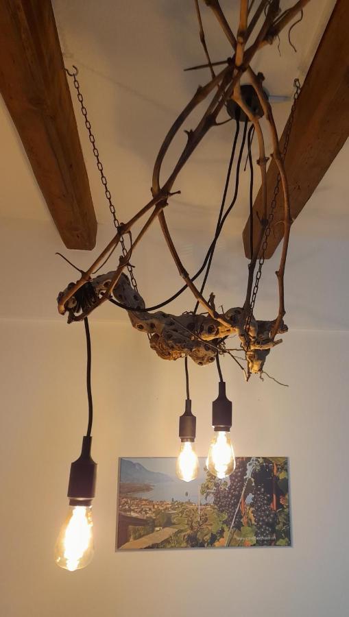 Studio Chez Un Vigneron Au Village Au 2Eme Etage Sans Ascenseur Villeneuve Eksteriør bilde